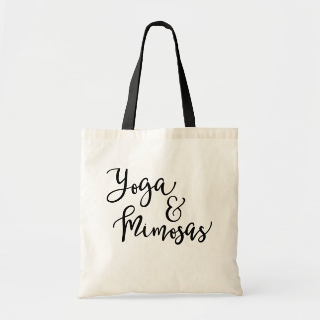 Bolsa Tote Ioga e sacola dos Mimosas (Frente)