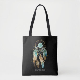 Bolsa Tote Ioga Metafísica Espiritual de Dreamcatcher Mística
