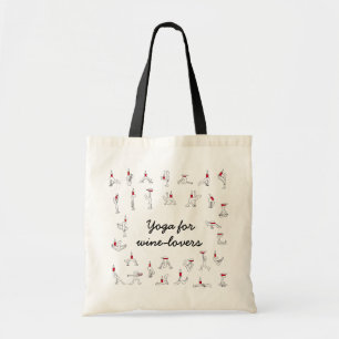 Bolsa Tote Ioga para Winelovers Totebag