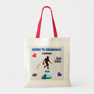 Bolsa Tote Ir aos garotos da vovó divertir Tote Bag