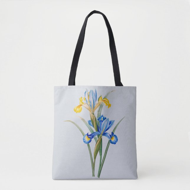 Bolsa Tote Iríris espanhola por Pierre-Joseph Redouté (Frente)
