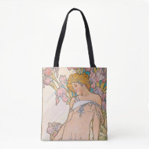 Iris (1897) apresentada por Alphonse Mucha