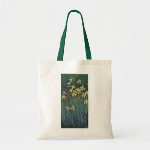 Bolsa Tote Íris Amarelas por Claude Monet, Arte Fino Vintage