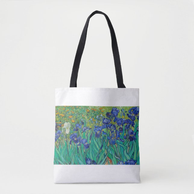 Bolsa Tote Irises by Vincent van Gogh (Frente)