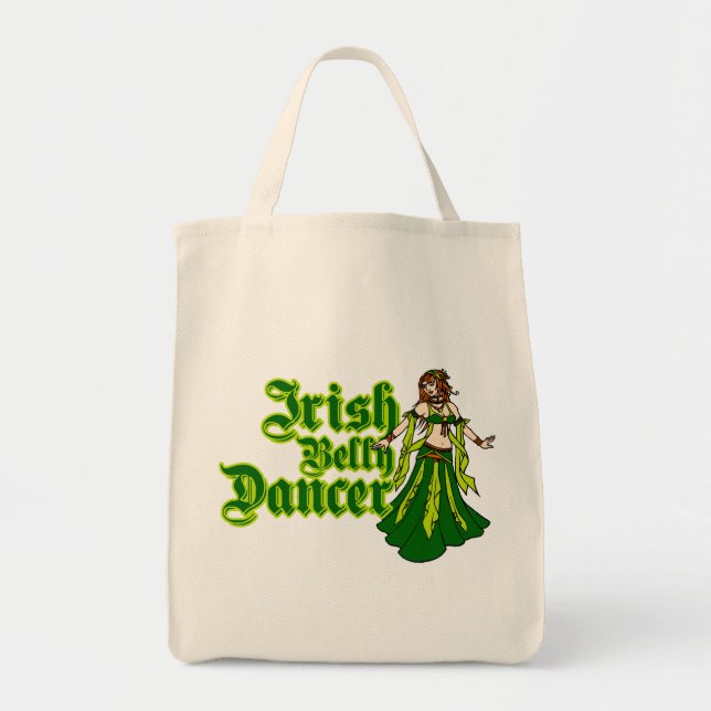 Bolsa Tote Irish Belly Dancer (Frente)