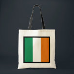 Bolsa Tote Irish Flag Bag<br><div class="desc">Um saco versátil com a bandeira da Irlanda. Um item prático com um pouco de estilo irlandês.</div>