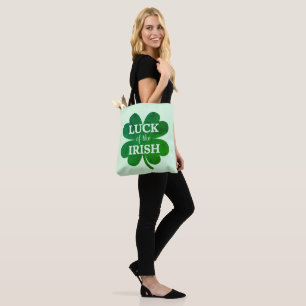 Bolsa Tote Irish Four Leaf Clover
