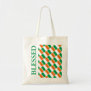 Bolsa Tote IRLANDA, BANDEIRA, República Irlandesa, Abençoada