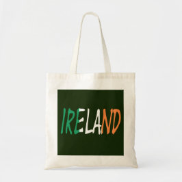 Bolsa Tote Irlanda sobreposta à Irish Flag btcnt