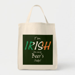 Bolsa Tote Irlandês no lado das minhas cervejas gtcnt