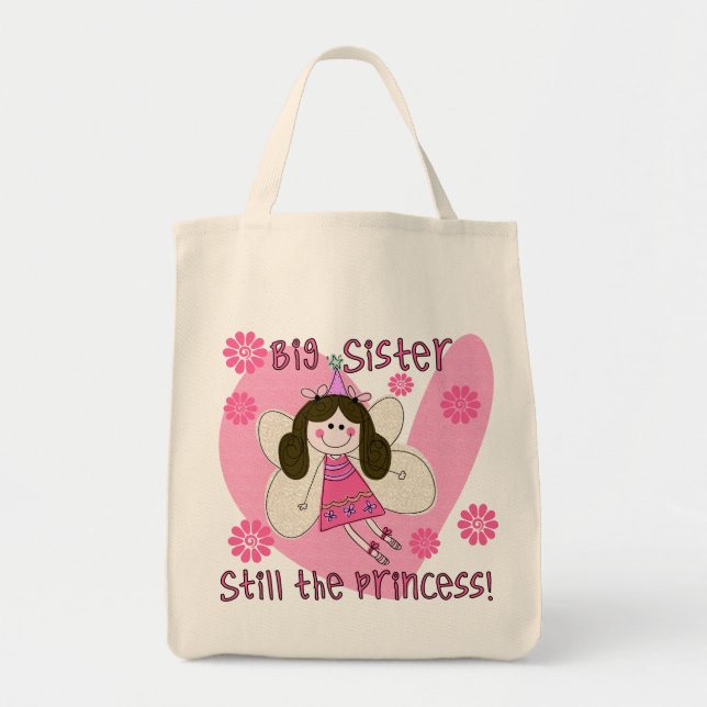 Bolsa Tote Irmã Grande Ainda A Princesa (Frente)