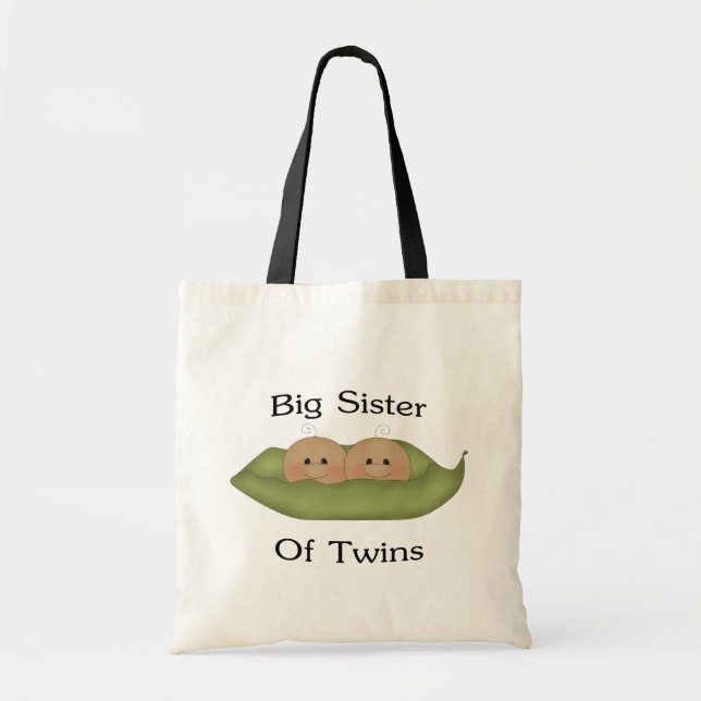 Bolsa Tote Irmã mais velha dos gêmeos (Frente)