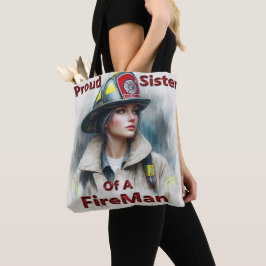 Bolsa Tote Irmã Orgulhosa De Uma Hesitância De Fighter