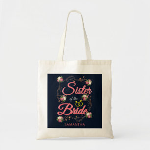 Bolsa Tote Irmã Personalizada da Noiva Bachelorette