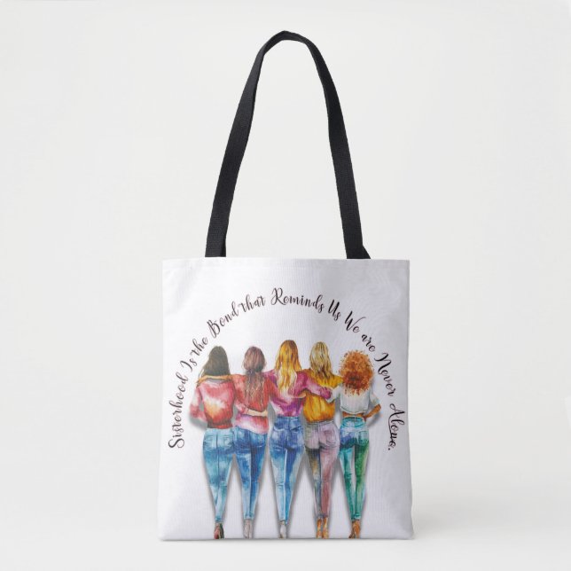 Bolsa Tote Irmã Themed (Frente)
