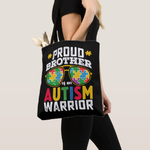 Bolsa Tote Irmão Orgulhoso De Uma Família De Guerreiros Contr