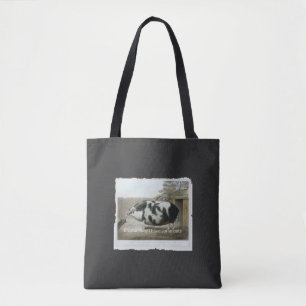 Bolsa Tote Irmão, Posso Ter Alguma Aveia Funny Vintage Pig Me