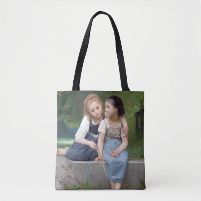 Bolsa Tote Irmãs, Bouguereau (Frente)