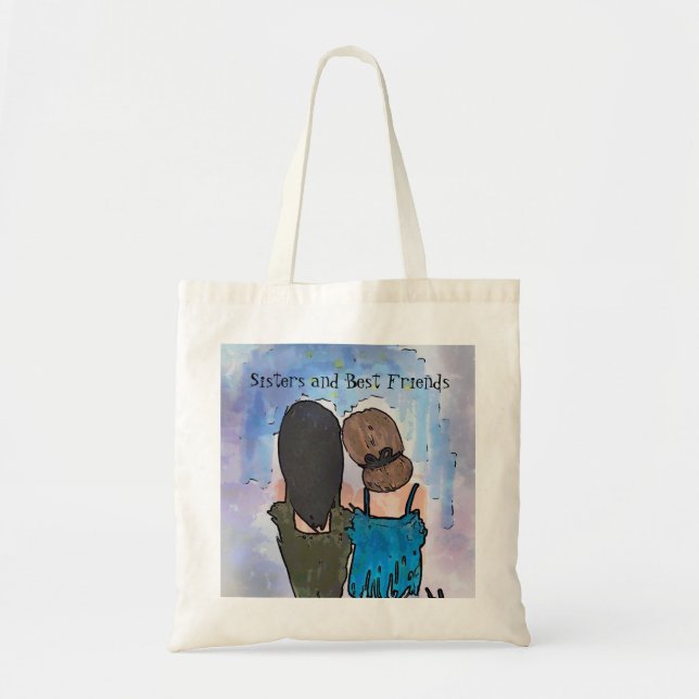 Bolsa Tote Irmãs e Melhores Amigas (Frente)