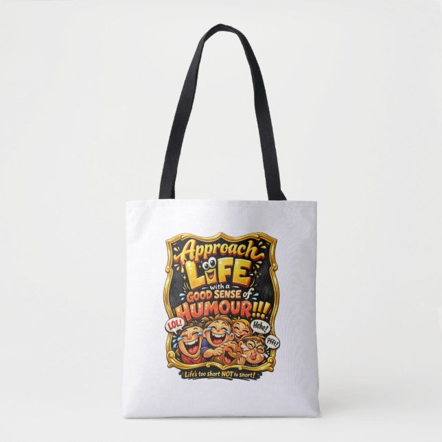 Bolsa Tote Irradiar alegria (Frente)