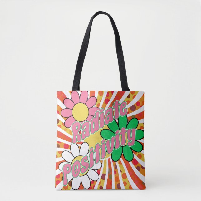 Bolsa Tote Irradiar Positividade  (Frente)