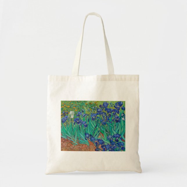 Bolsa Tote Irrises de Van Gogh (Frente)
