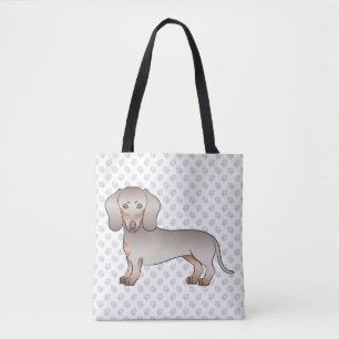 Bolsa Tote Isabella E Tan Short Hair Dachshund Dog E Pws