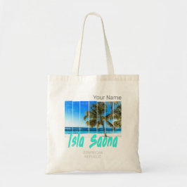 Bolsa Tote Isla Saona República Dominicana Beach Vintage Desi