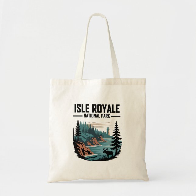 Bolsa Tote Isle Royale National Park Scenderness (Frente)