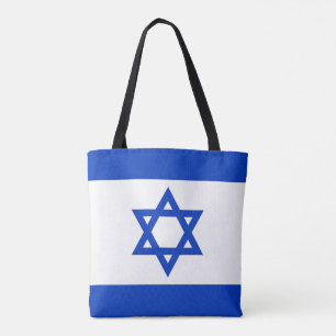 Bolsa Tote Israel Flag - Israel Flag - Star of David