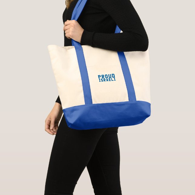 Bolsa Tote Israelita orgulhosa (Frente (produto))