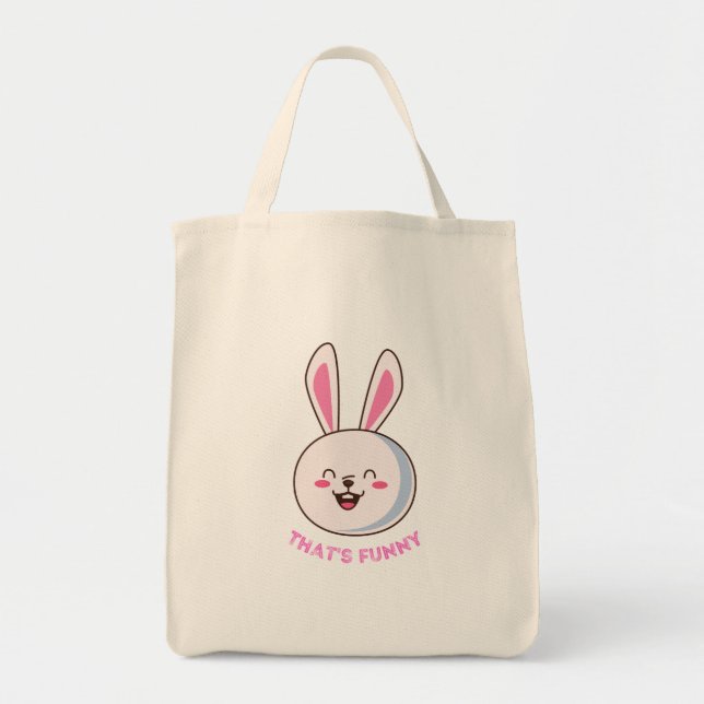 Bolsa Tote Isso é engraçado (Frente)