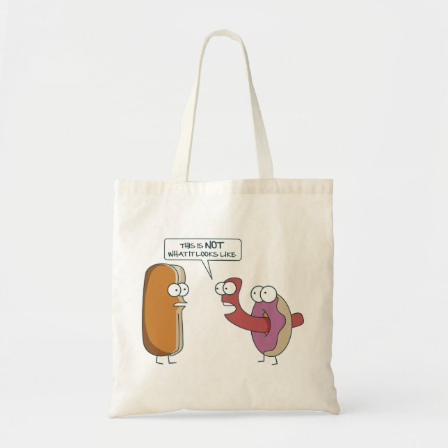 Bolsa Tote Isso não é o que parece (Frente)