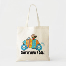 Bolsa Tote Isto é como eu rolo o coelhinho da Páscoa