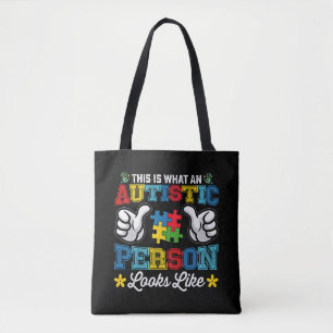 Bolsa Tote Isto É Como Uma Pessoa Autista Se Parece Autismo