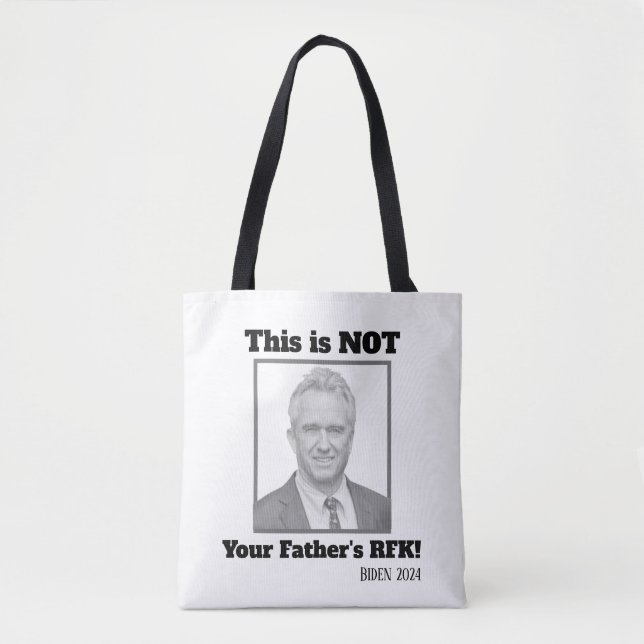 Bolsa Tote Isto NÃO É o RFK do Seu Pai! (Frente)