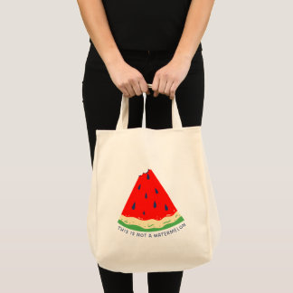Bolsa Tote Isto não é uma melancia