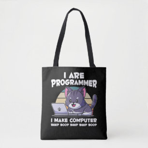 Bolsa Tote IT admite humor estudante de ciências da computaçã