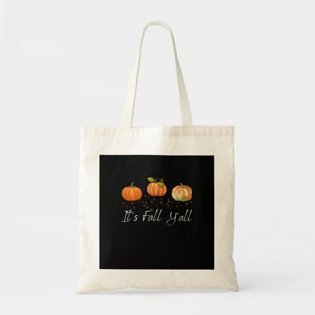 Bolsa Tote It’s Fall Y’all Funny Quote (Frente)