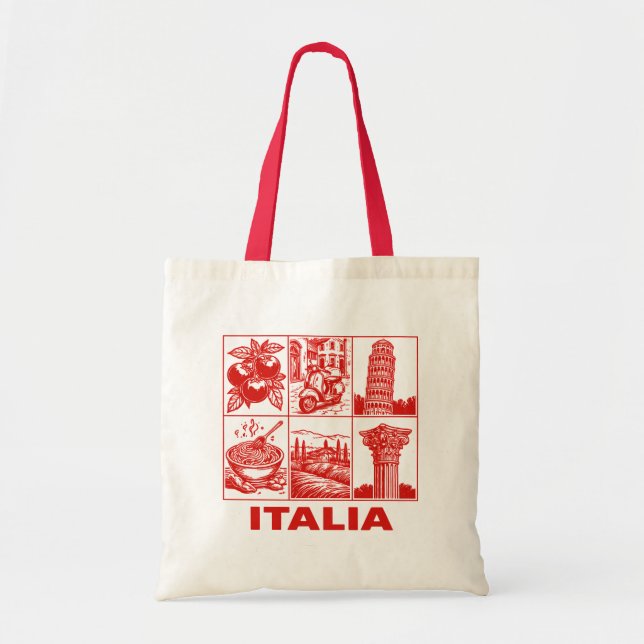 Bolsa Tote Itália (Frente)