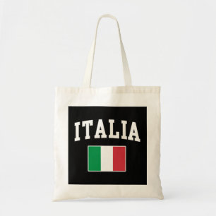 Bolsa Tote Italia Flag Itália Italiano Family Men Wome