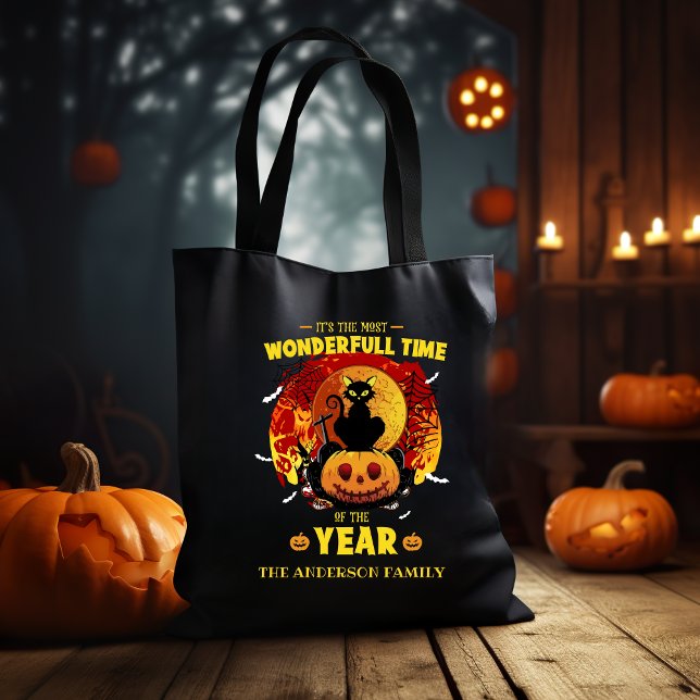 Bolsa Tote It's the Most Wonderfull Time Of the year Hallowee (Criador carregado)