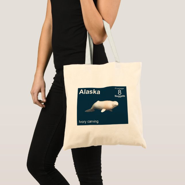 Bolsa Tote Ivory Beluga (Frente (produto))