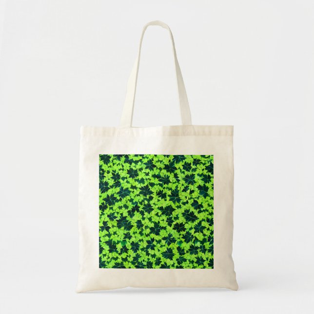 Bolsa Tote Ivy Patterted Canvas (Frente)