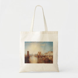 Bolsa Tote J.M.W. Turner: Porto de Dieppe Arte Romântica Refi