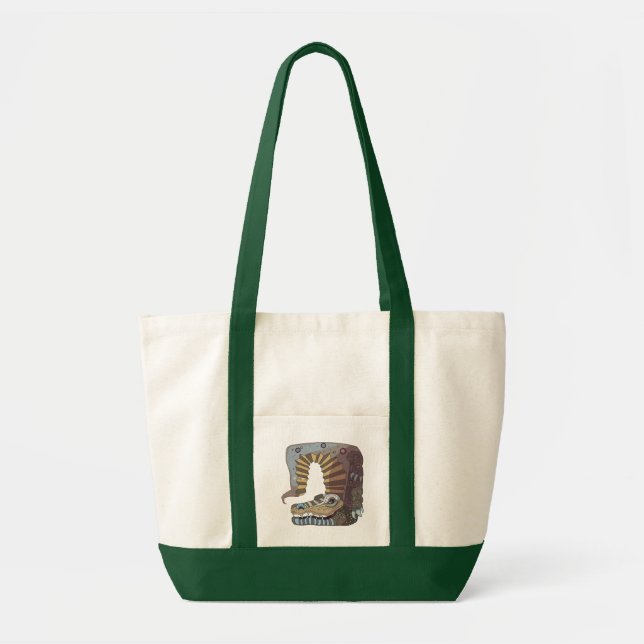 Bolsa Tote Jacaré By'Chu (Morde Você)  (Frente)