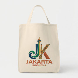 Bolsa Tote Jacarta Indonésia Sudeste Asiático