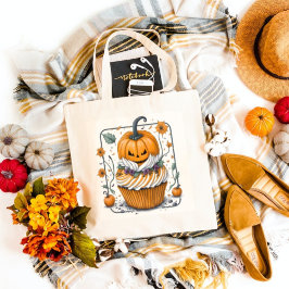 Bolsa Tote Jack O Lantern Halloween Dessert