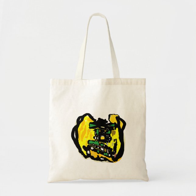Bolsa Tote Jack o' lanterna Funny (Frente)