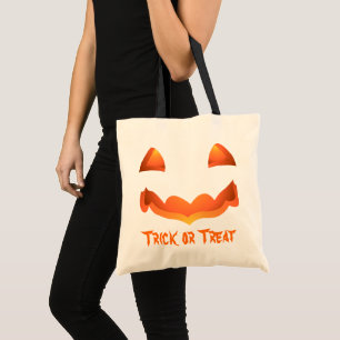 Bolsa Tote Jack-o-lanterno Tote Bag Halloween Pumpkin Bag